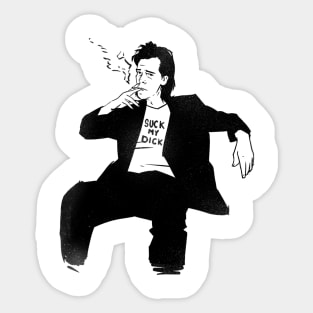 Nick Cave | Suck my D*ck | T-shirt Sticker